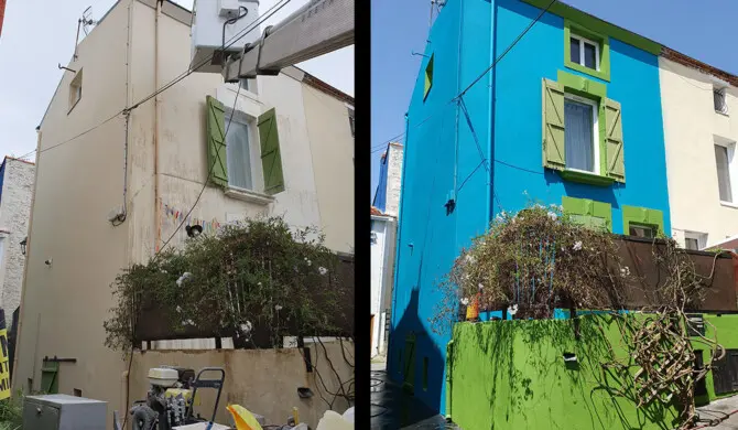 Ravalement de façade Angoulême Cognac Charente Charente-Maritime